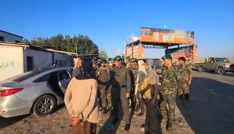 Brigadier Al-Rubei Reviews Security Checkpoints
