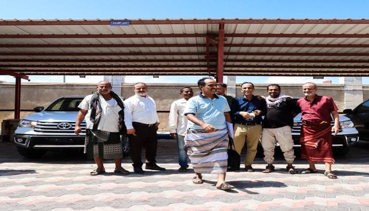 وصول الدفعة الثالثة من المعدات لعدن