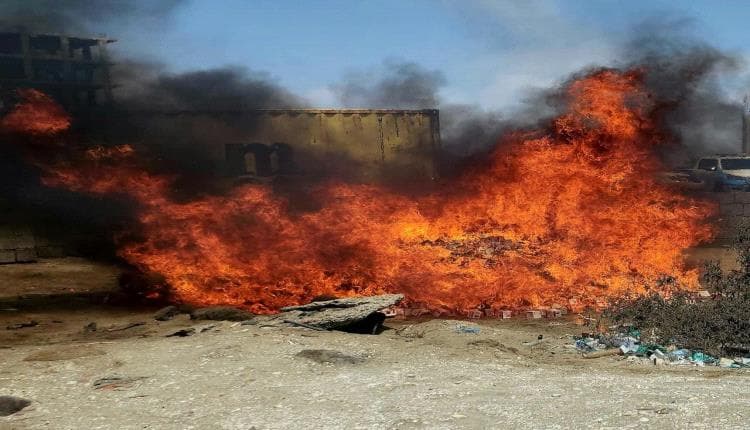 عدن يثبط أكثر من 57 ألف حبة بريجبالين
