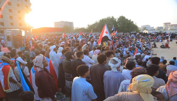 المهرة تتجمع لدعم القضية الجنوبية