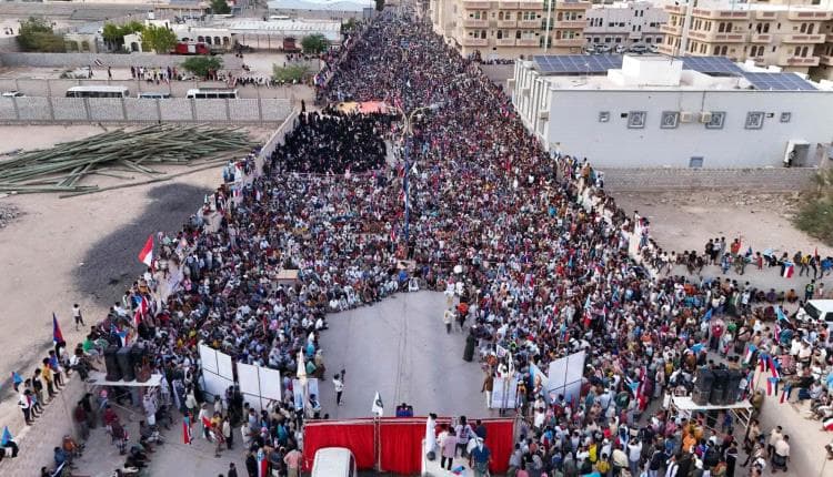 سيئون بحضرموت تنظم مليونية لاستعادة دولة الجنوب