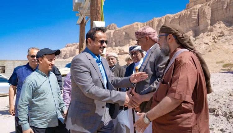 Aden Governor Reopens Khalifa Village Water Project