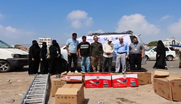Aden: Solar Lighting on Abian Coast