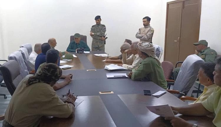 Aden Security Official Meets Investigations Leaders