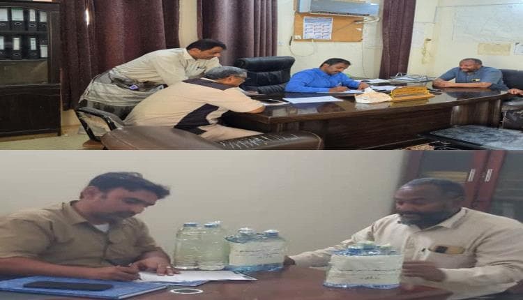 شعبة الأشغال بشبوة تسرع في فحص عينات المياه