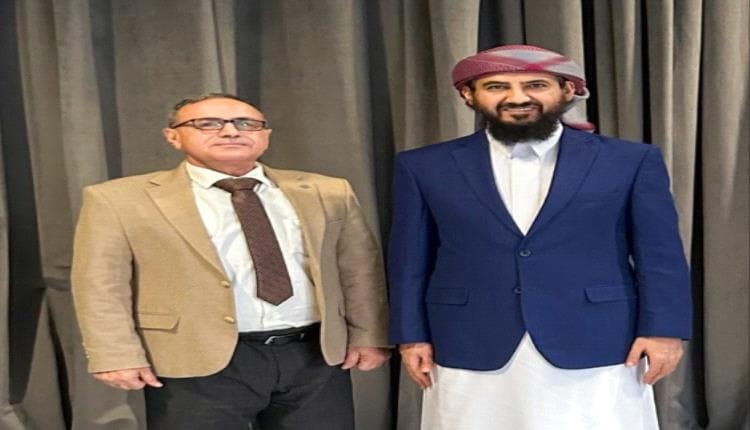 لقاء رئيس جامعة عدن يركز على دعم الكوادر التعليمية