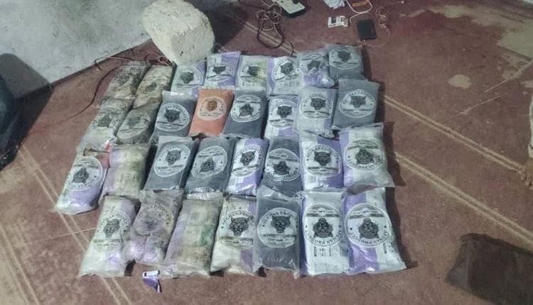 ضبط 37 كيلو من الحشيش في حضرموت