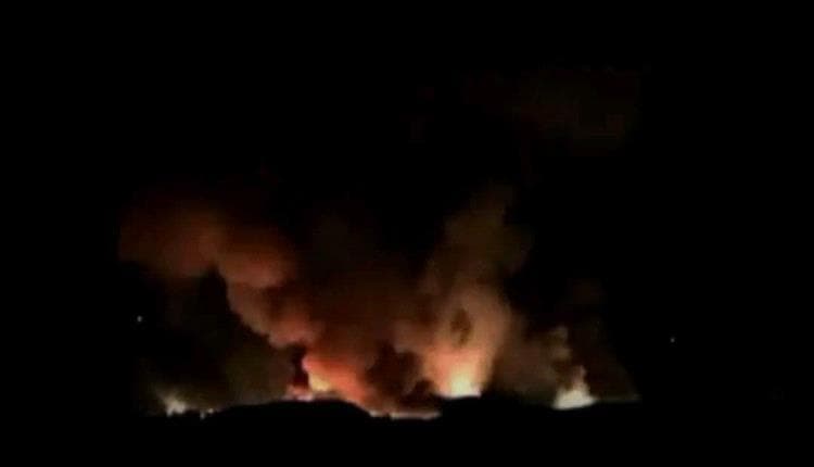 Airstrikes Hit Houthi Sites in Taiz Marib