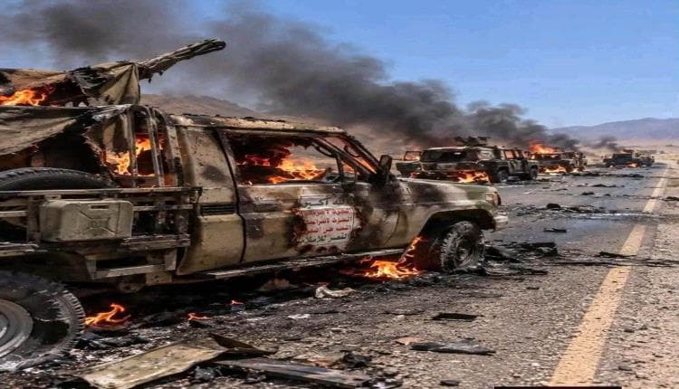 Air force conducts five strikes on Houthi sites