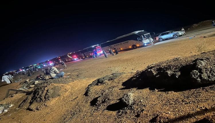 Heavy traffic at Al-Wadia border early Thursday