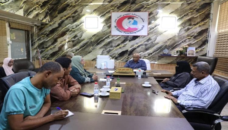 Aden Health Office supports Al Sadaqa Hospital