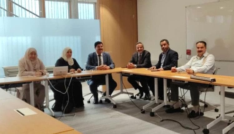 اللجنة الوطنية تحقق مع مفوضية جنيف حول دعم حقوق الإنسان