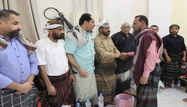 Aden Governorattends Brigadier Mahdi Sokrat's funeral