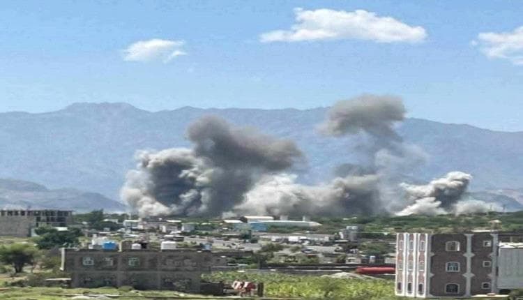 Airstrikes Hit Houthi Camp in Al-Hubban