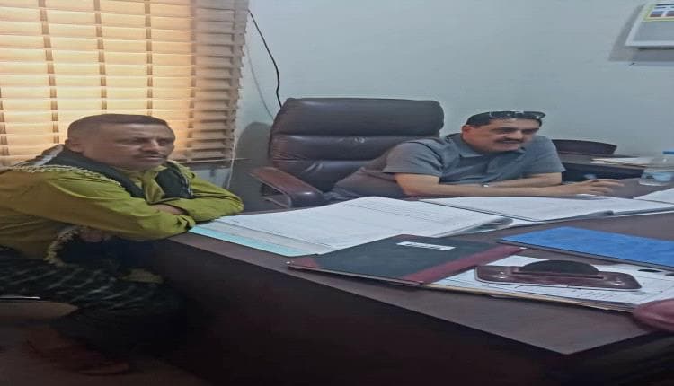 مدير أمن عدن يزور أقسام الشرطة
