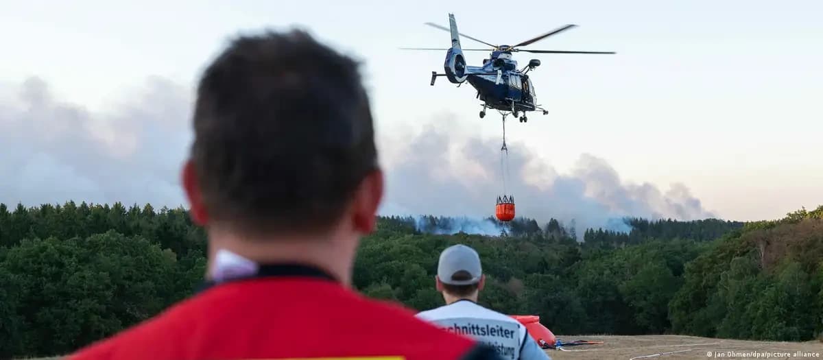 Germany faces heat, drought, and fires