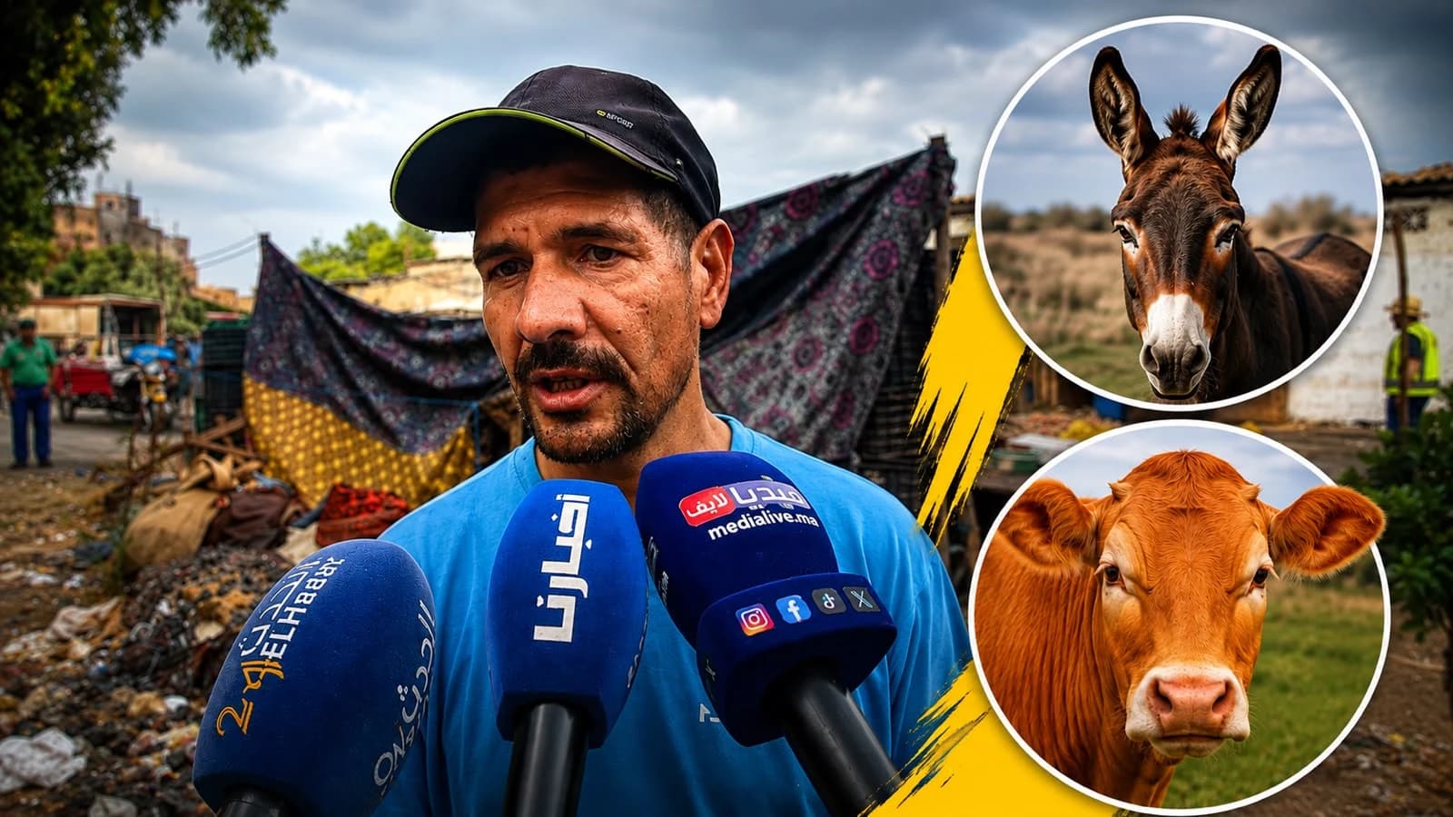 Butchers in Fès clarify animal type