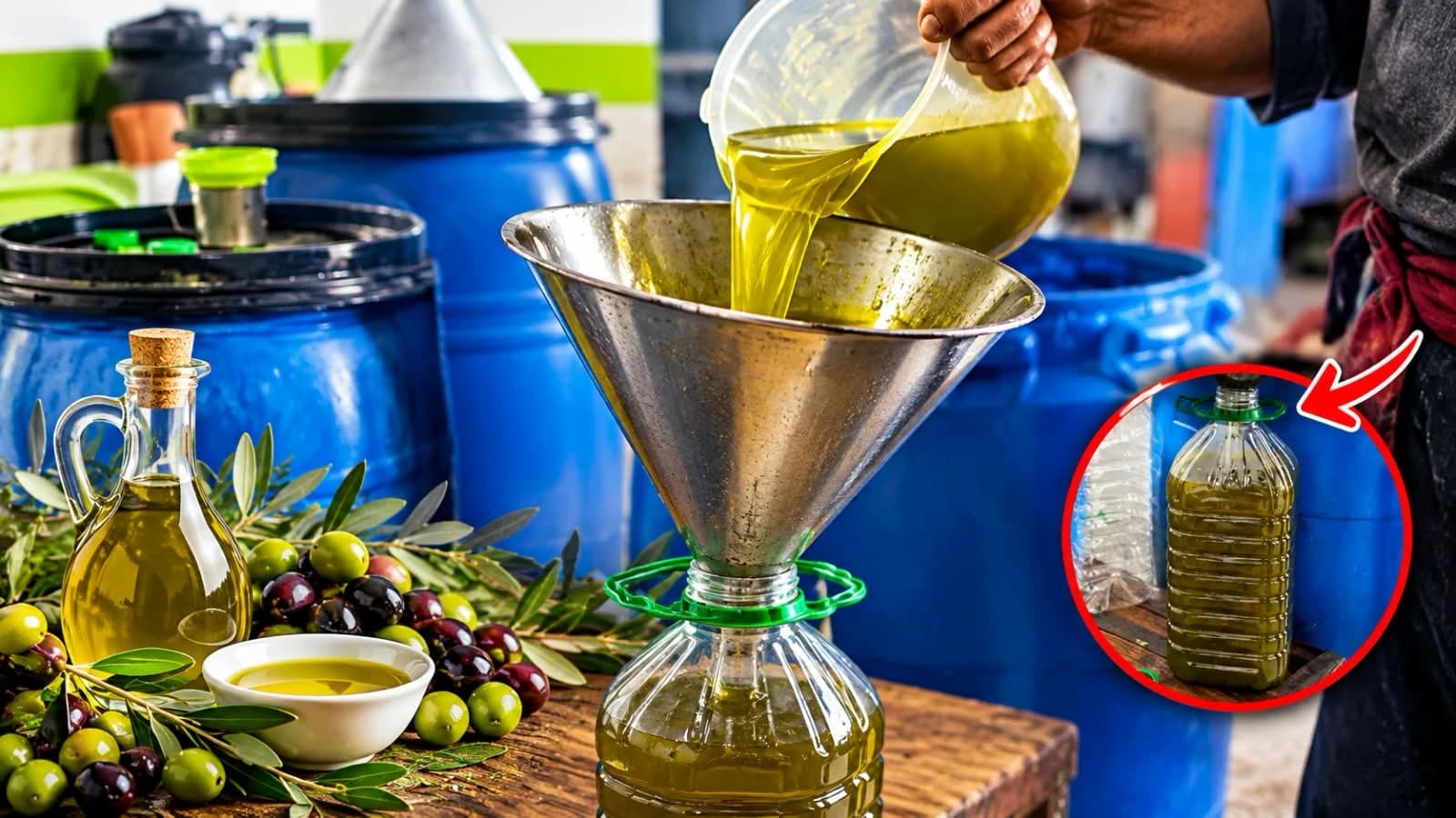 Mill owner advises on olive oil quality