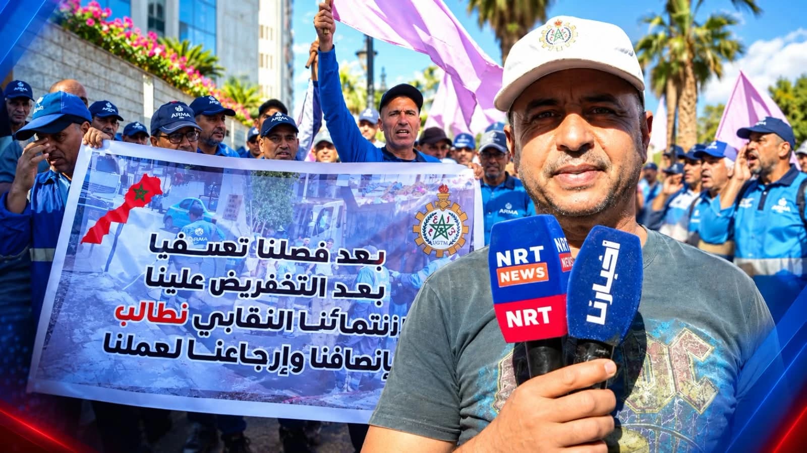 Tangier Arma workers demand job security and overdue wages