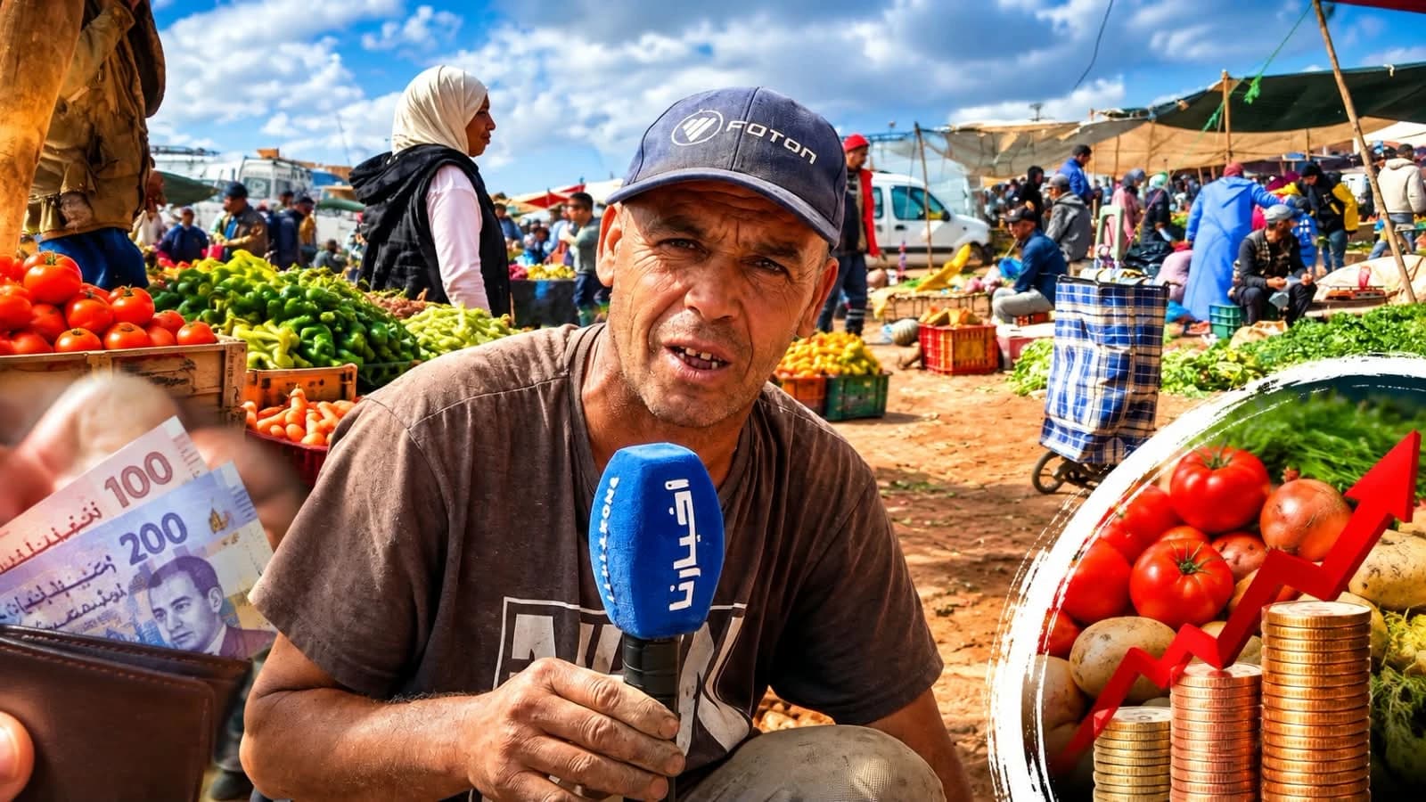 Boumya market highlights rising vegetable prices
