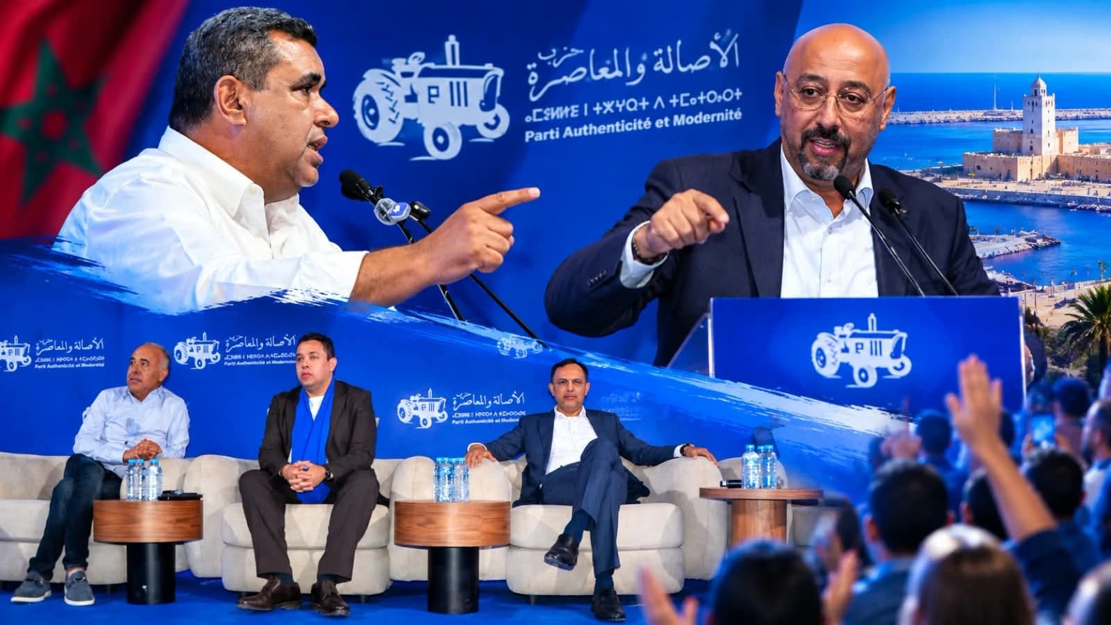 المنصوري والسكوري يترأسان لقاء حزبي في عروس الشمال