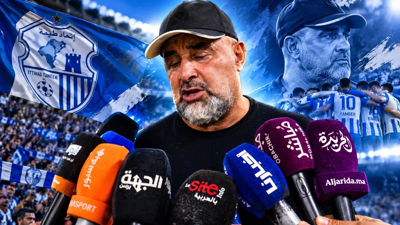 بن شيخة يحتفل بعد الفوز ويبتسم مع الصحافة