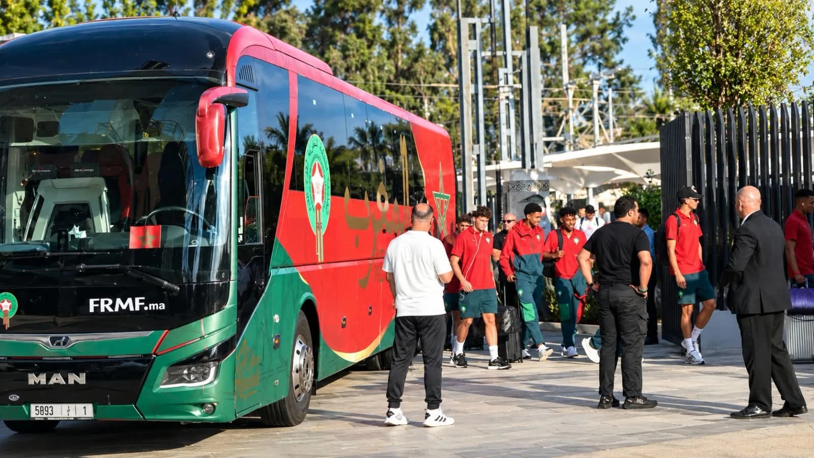 المنتخب المغربي يصل إلى طنجة لمواجهة مالي ودياً