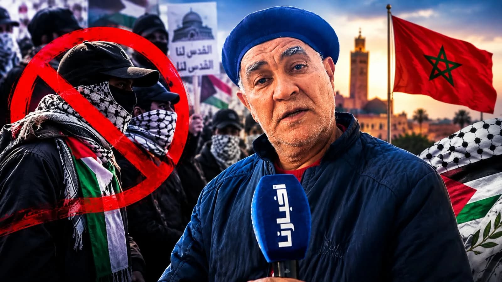 مواطن مغربي يطالب بحظر استغلال اسمه في احتجاجات