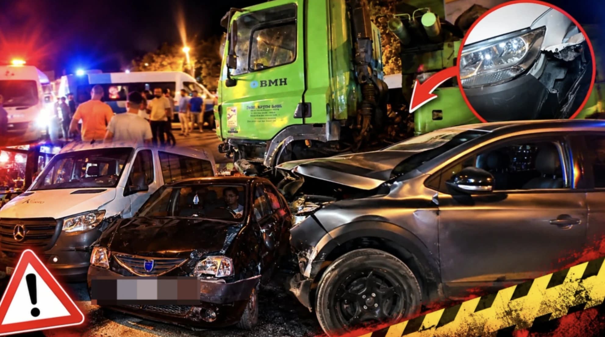 حالة رعب بعد دهس 9 سيارات في طنجة