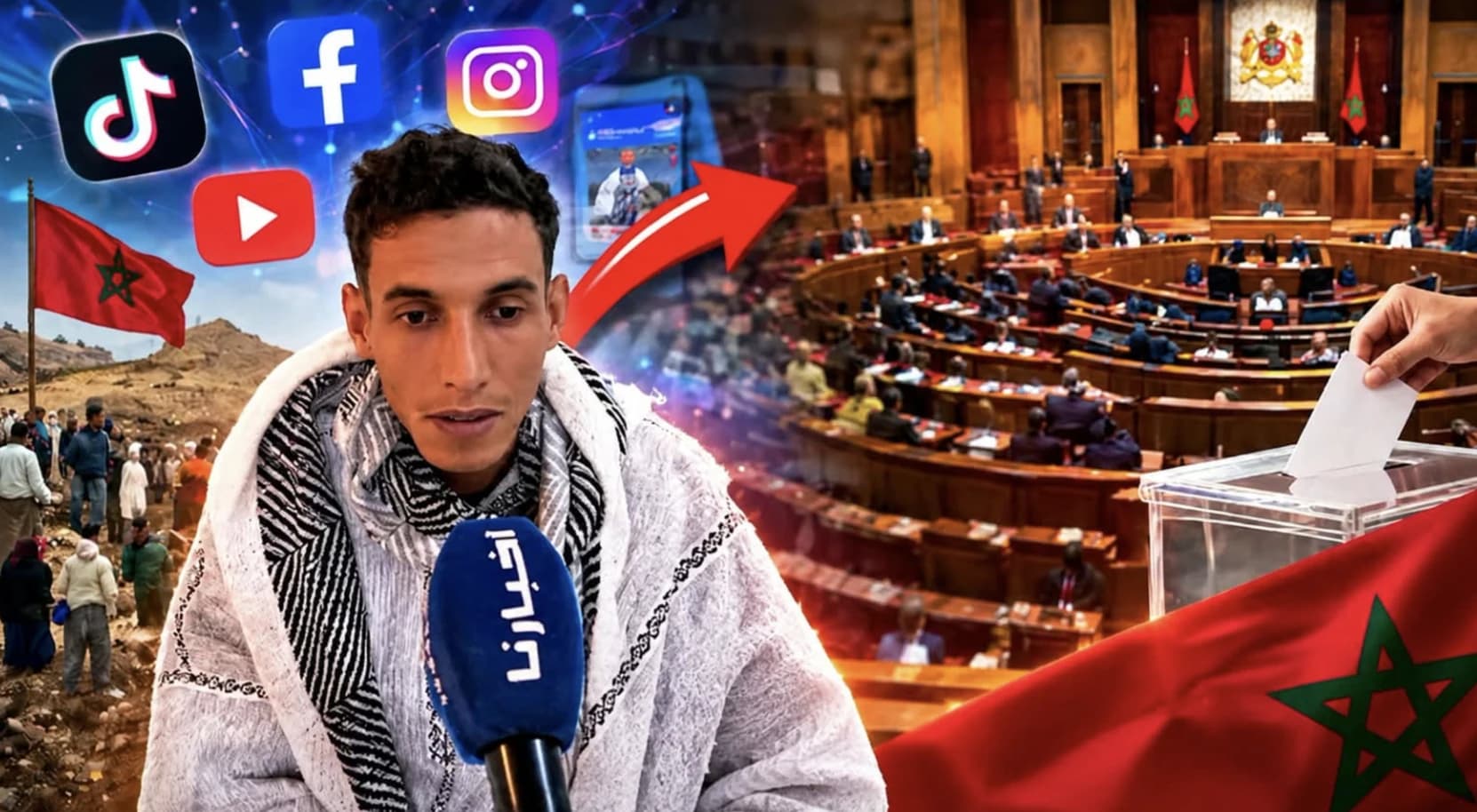 Osama Bureik Outlines Future Goals to Moroccans