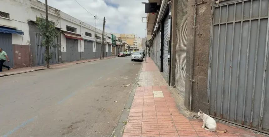 هدوء مفاجئ في درب عمر بعد العيد