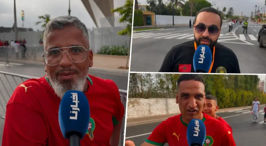توافد جماهيري مغربي لدعم منتخب النسائية