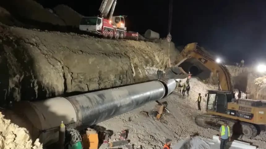 Repair Work on Idriss I Dam Channels