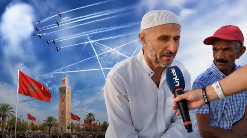 Martil hosts air shows for Throne Day