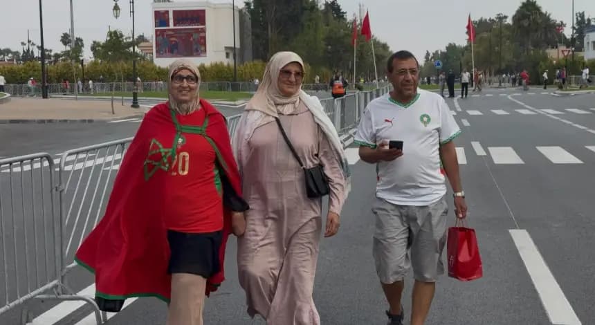 Saoud Iman Family Supports Morocco Team