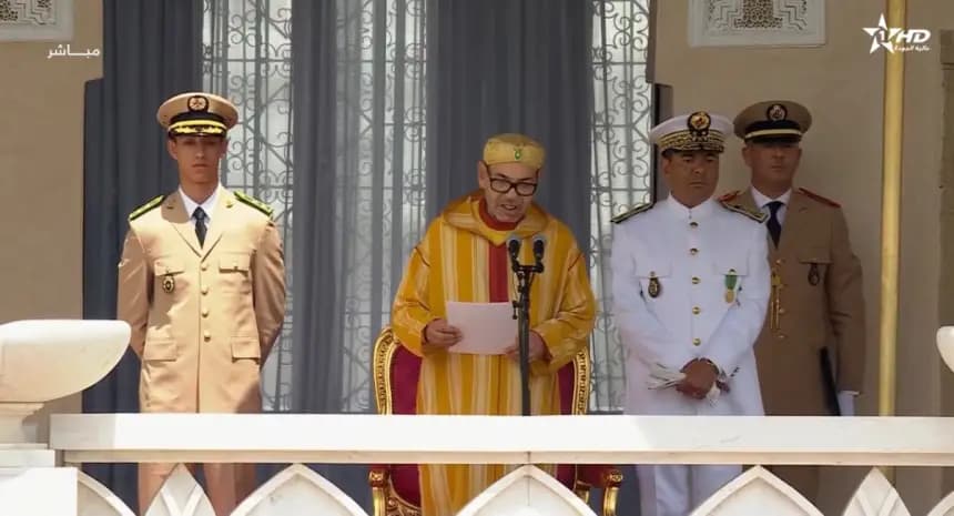 King presides over Graduates' Oath in Tetouan