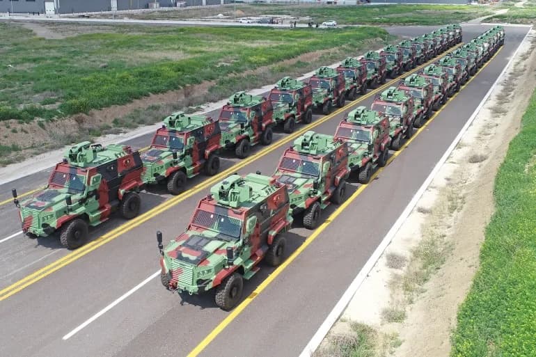 Specifications of the new Turkish armored vehicle Khadr