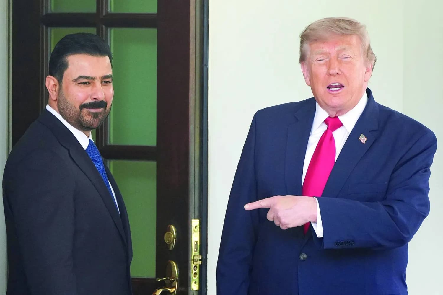 سجال بسبب سؤال وجهه ترمب للزيدي
