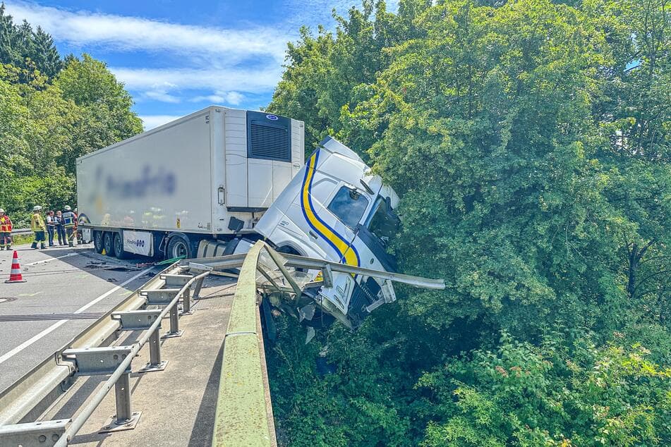 Elderly woman dies in German truck crash