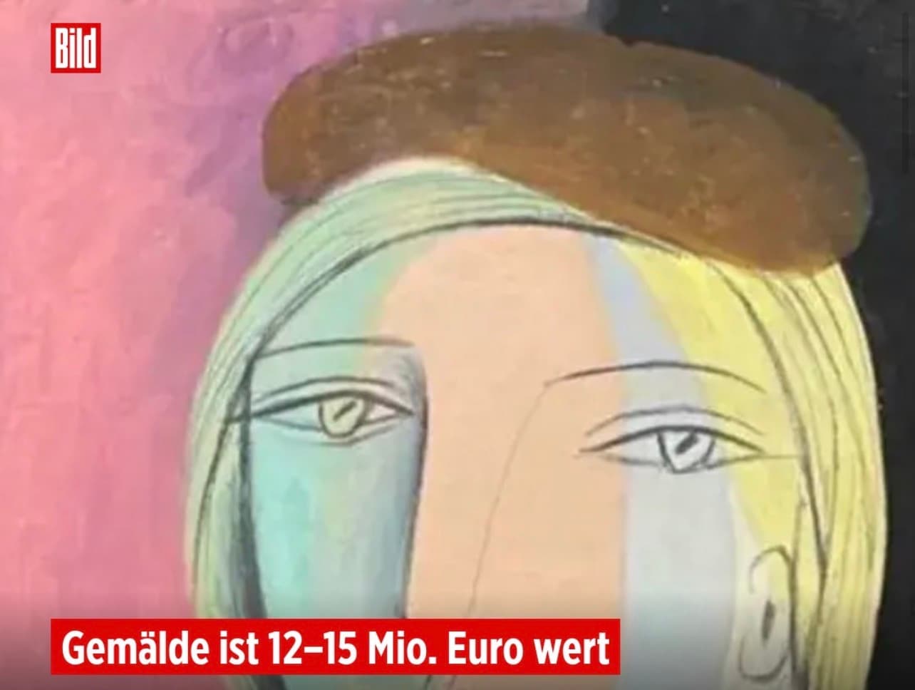 French police discover Picasso painting worth 15 million euros during drug enforcement crackdown