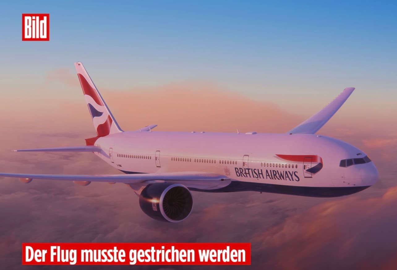 British Airways cancels flight after crew members found intoxicated before departure