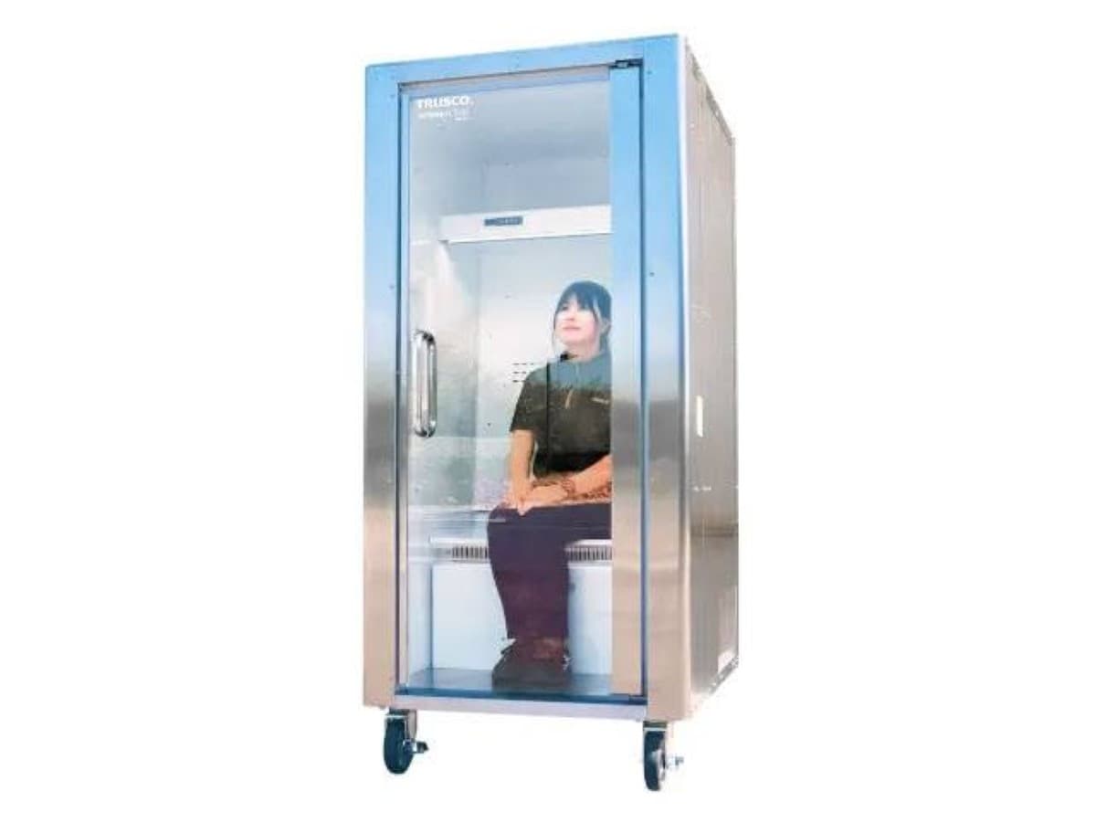 Human cooling fridge in 5 minutes
