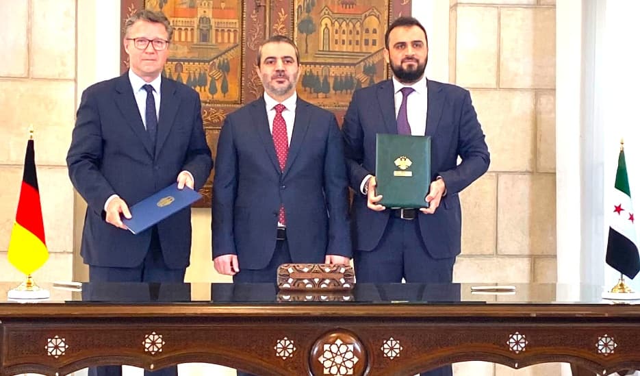 ألمانيا تبدأ تنفيد خطة العمل مع سوريا