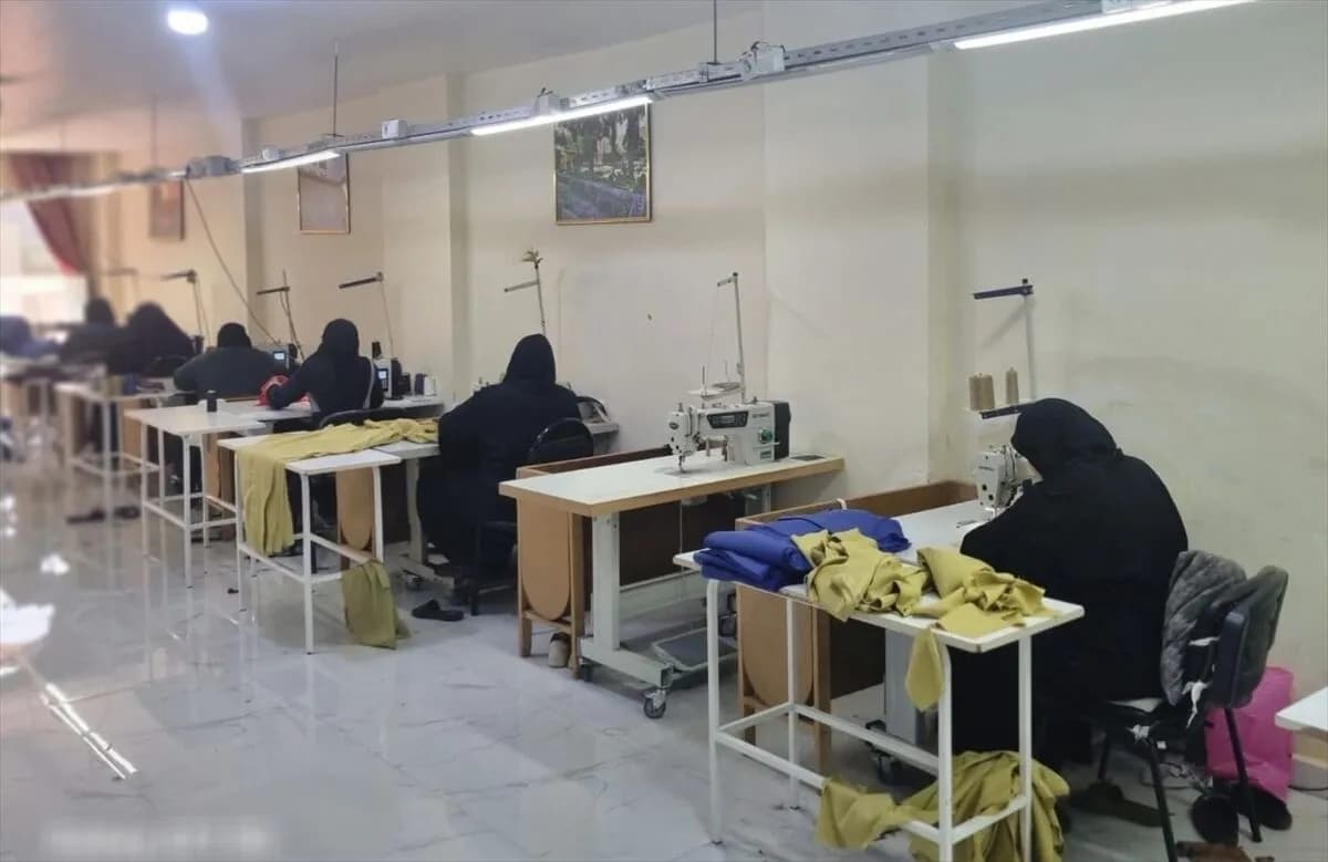 Anadolu: Syrian-Turkish workshop aids widows