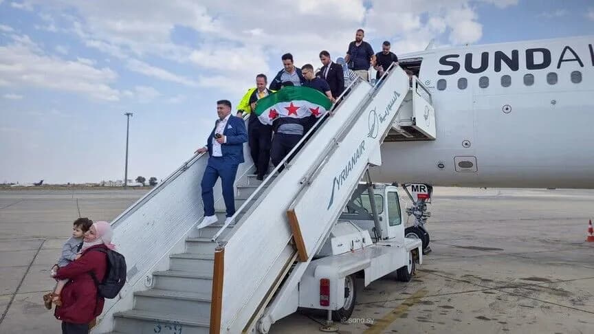 Berlin-Damascus direct flight resumes