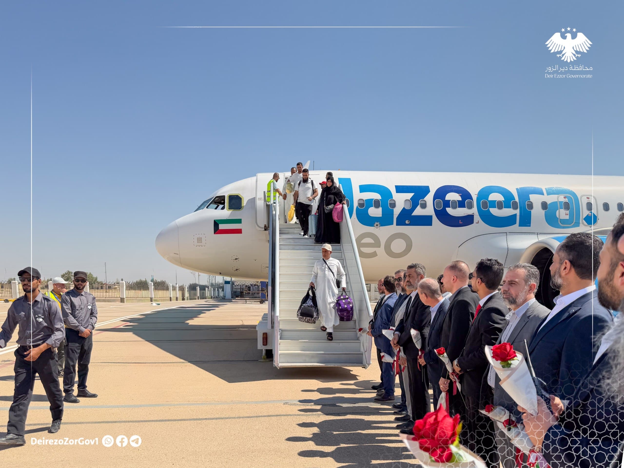 جزيرة الكويتية تعود لمطار دير الزور