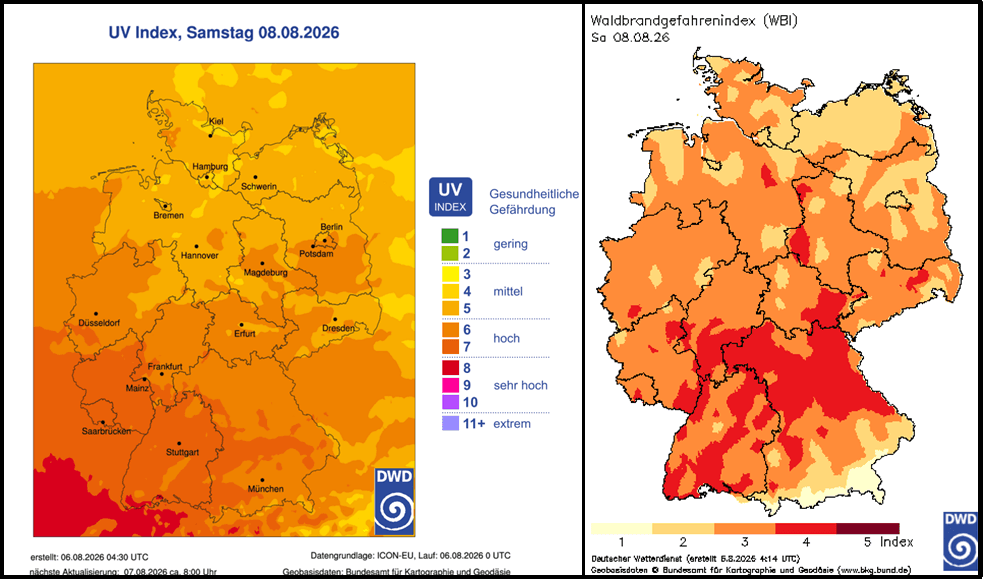 Germany faces return of high temperatures