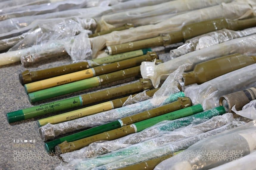 Seizure of arms shipment from Tartous
