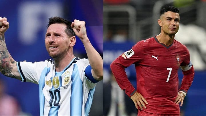 رونالدو يعزي ميسي في وفاة والده
