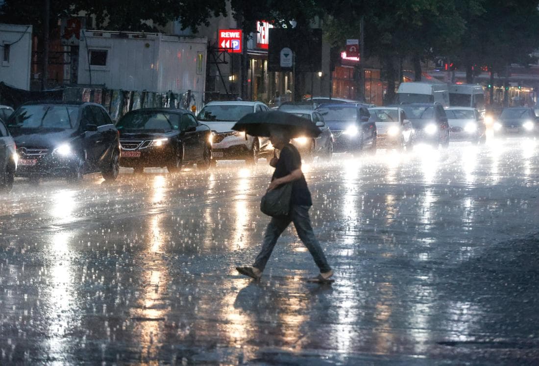 Germany faces stormy weather today